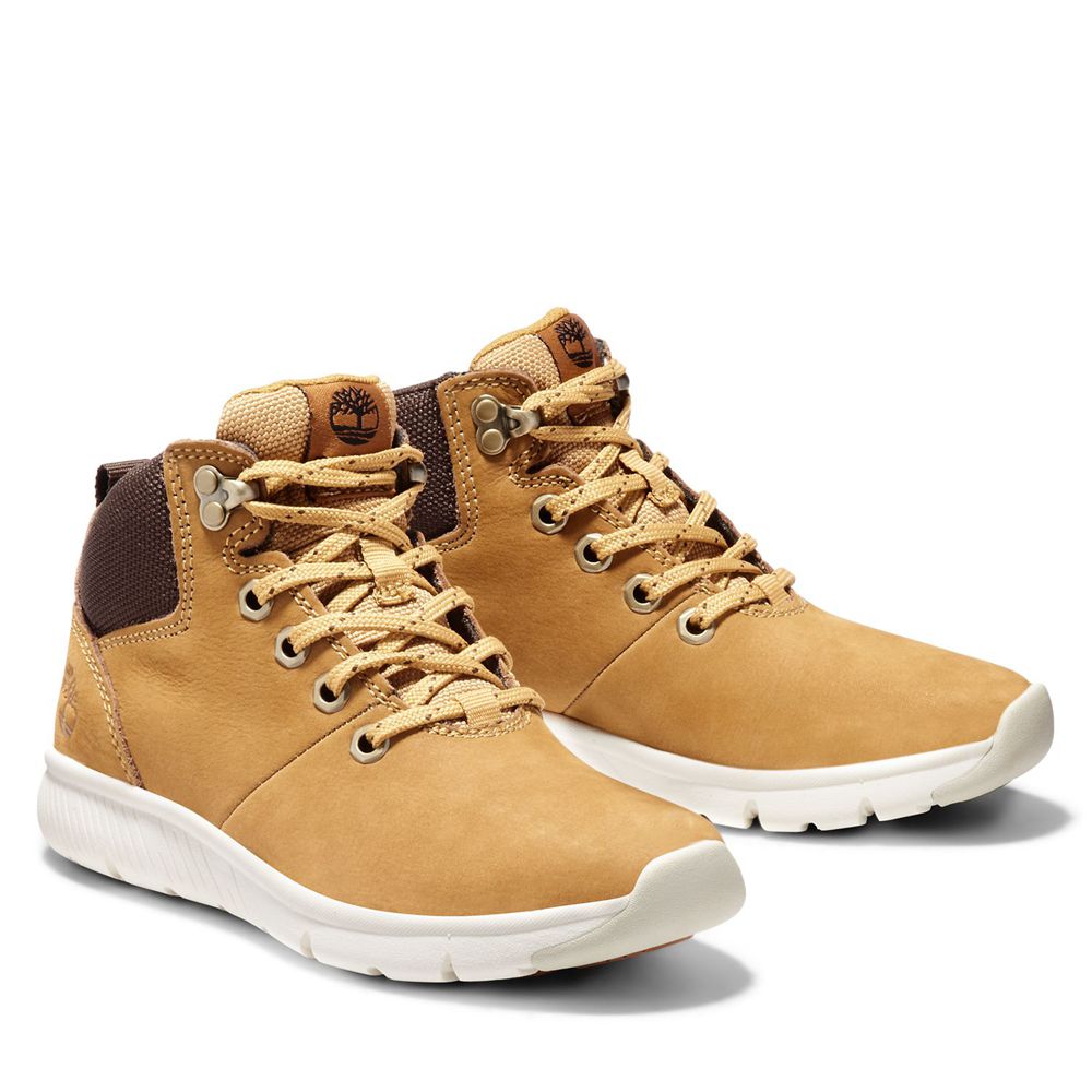 Bocanci De Drumeție Timberland Copii Maro - Junior Boltero Mid - Romania - NDSCHJ203